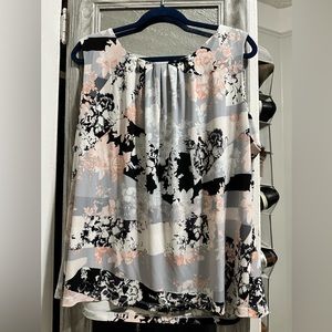 Calvin Klein Short Sleeve Blouse